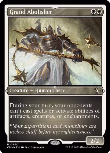 Grand Abolisher (Foil Etched) (460), Commander Masters — Magic card price
