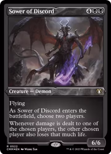 Sower of Discord (Foil Etched) (522), Commander Masters — Magic card price