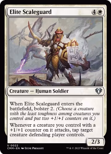 Elite Scaleguard (22), Commander Masters — Magic card price