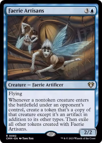 Faerie Artisans (92), Commander Masters — Magic card price