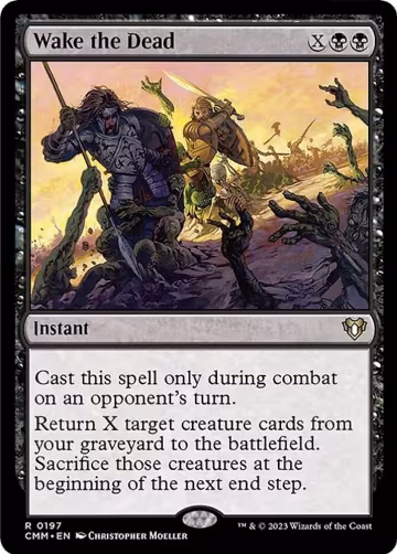 Wake the Dead (197), Commander Masters — Magic card price