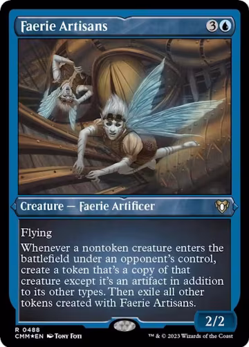 Faerie Artisans (Foil Etched) (488), Commander Masters — Magic card price