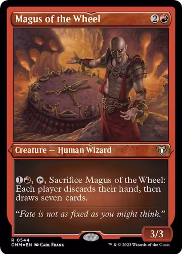 Magus of the Wheel (Foil Etched) (544), Commander Masters — Magic card price