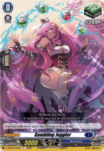 Gambling Juggler (D-SS05/043EN), D-SS05: Festival Booster 2023 — Vanguard card price