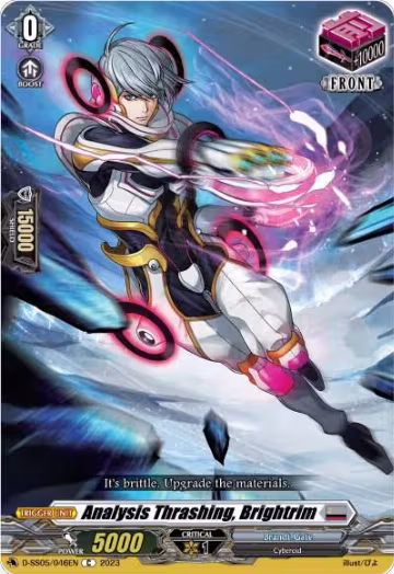 Analysis Thrashing, Brightrim (D-SS05/046EN), D-SS05: Festival Booster 2023 — Vanguard card price