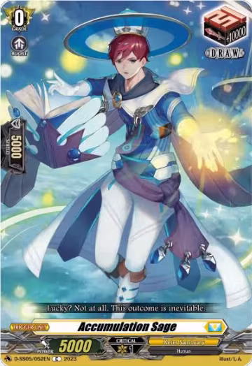 Accumulation Sage (D-SS05/052EN), D-SS05: Festival Booster 2023 — Vanguard card price