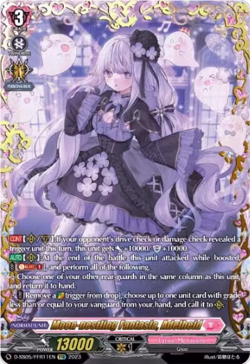 Moon-nestling Fantasia, Adelheid (FFR) (D-SS05/FFR11EN) — card price