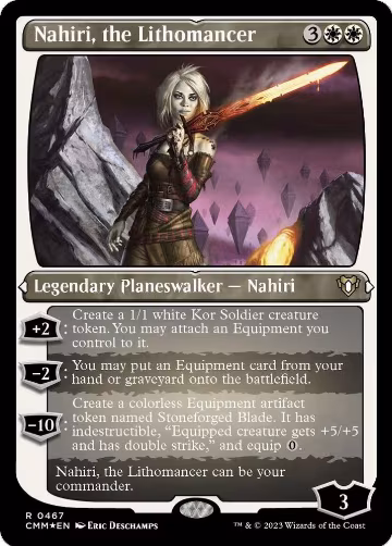 Nahiri, the Lithomancer (Foil Etched) (467), Commander Masters — Magic card price