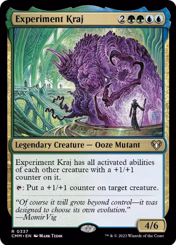 Experiment Kraj (337), Commander Masters — Magic card price