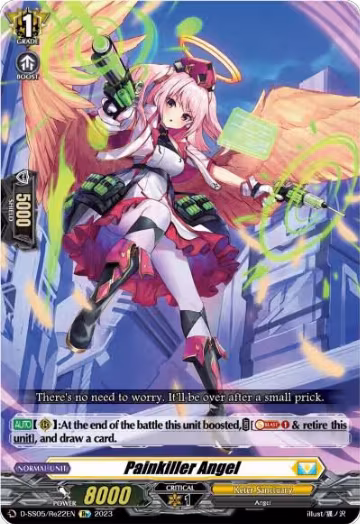 Painkiller Angel (D-SS05/Re22EN), D-SS05: Festival Booster 2023 — Vanguard card price
