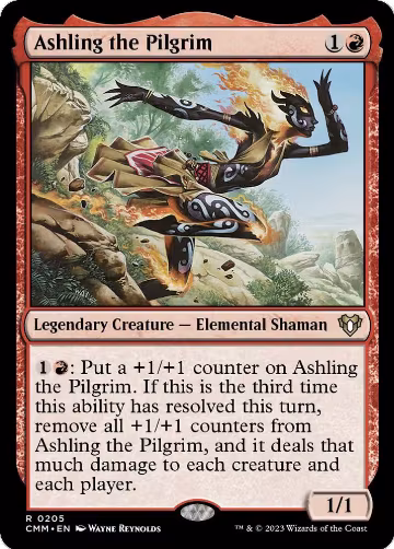 Ashling the Pilgrim (205), Commander Masters — Magic card price