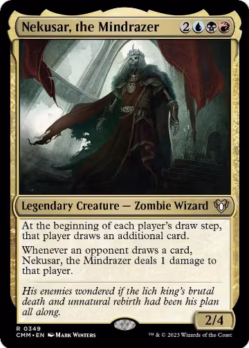 Nekusar, the Mindrazer (349), Commander Masters — Magic card price