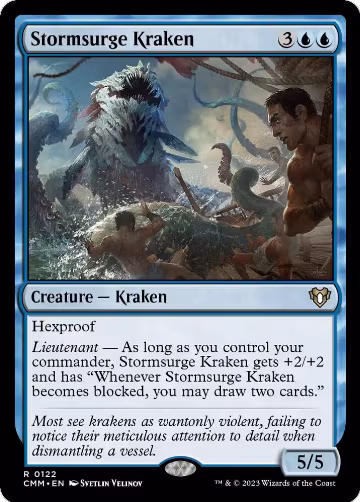 Stormsurge Kraken (122), Commander Masters — Magic card price