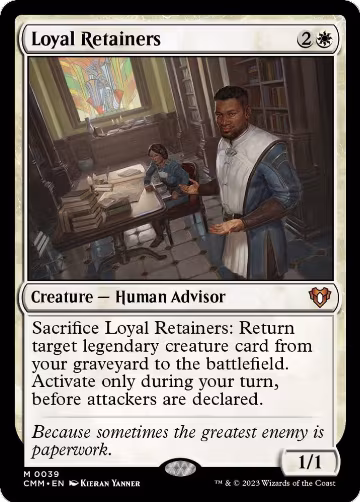 Loyal Retainers (39), Commander Masters — Magic card price