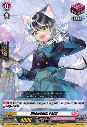 Snowskip, Palvi (D-SS05/Re37EN), D-SS05: Festival Booster 2023 — Vanguard card price