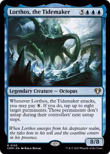 Lorthos, the Tidemaker (103), Commander Masters — Magic card price