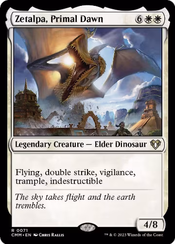 Zetalpa, Primal Dawn (71), Commander Masters — Magic card price