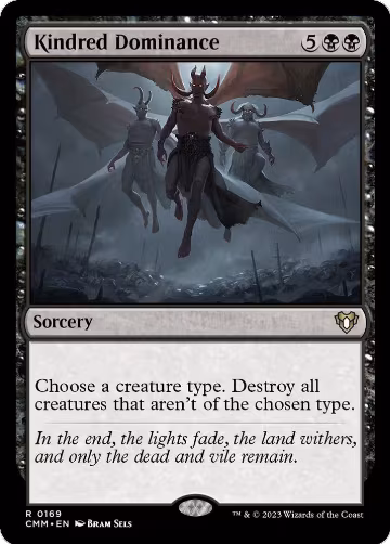 Kindred Dominance (169), Commander Masters — Magic card price