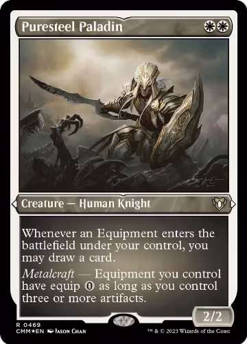 Puresteel Paladin (Foil Etched) (469), Commander Masters — Magic card price