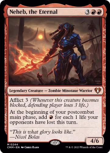 Neheb, the Eternal (244), Commander Masters — Magic card price