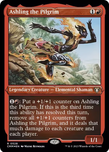 Ashling the Pilgrim (Foil Etched) (528), Commander Masters — Magic card price