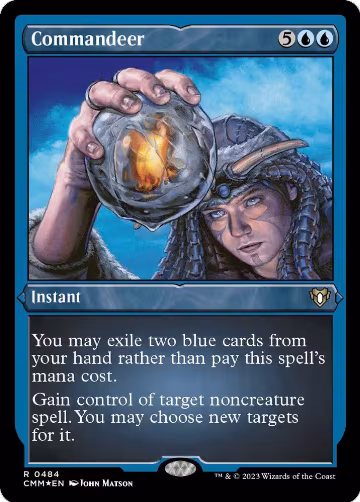 Commandeer (Foil Etched) (484), Commander Masters — Magic card price