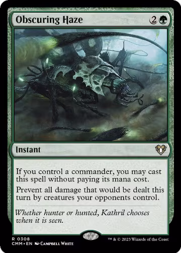 Obscuring Haze (308), Commander Masters — Magic card price