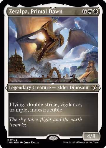 Zetalpa, Primal Dawn (Foil Etched) (478), Commander Masters — Magic card price