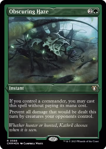 Obscuring Haze (Foil Etched) (566), Commander Masters — Magic card price