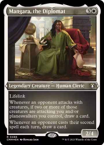 Mangara, the Diplomat (Foil Etched) (466), Commander Masters — Magic card price