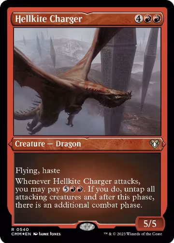 Hellkite Charger (Foil Etched) (540), Commander Masters — Magic card price