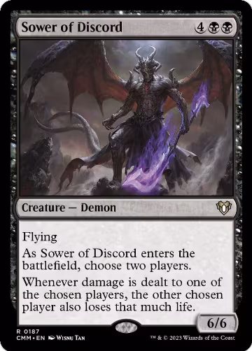 Sower of Discord (187), Commander Masters — Magic card price