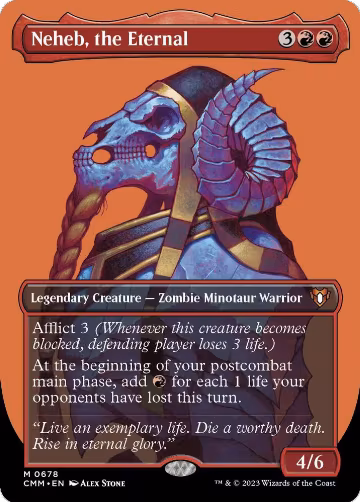 Neheb, the Eternal (Borderless) (678), Commander Masters — Magic card price