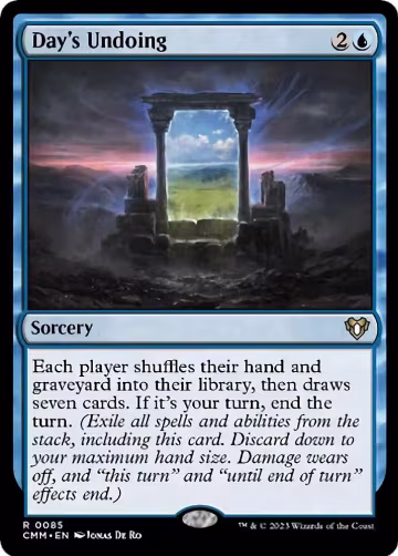 Day's Undoing (85), Commander Masters — Magic card price