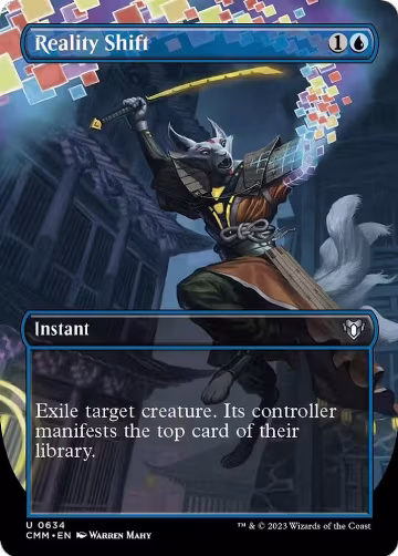 Reality Shift (Borderless) (634), Commander Masters — Magic card price