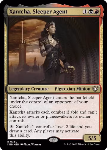 Xantcha, Sleeper Agent (362), Commander Masters — Magic card price