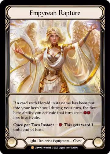 Empyrean Rapture (Extended Art) (DTD004), Dusk till Dawn — Flesh & Blood card price