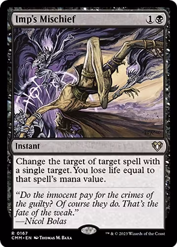 Imp's Mischief (167), Commander Masters — Magic card price