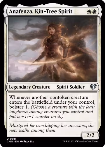 Anafenza, Kin-Tree Spirit (11), Commander Masters — Magic card price