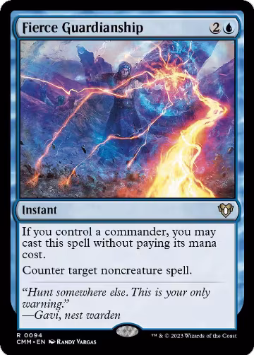 Fierce Guardianship (94), Commander Masters — Magic card price