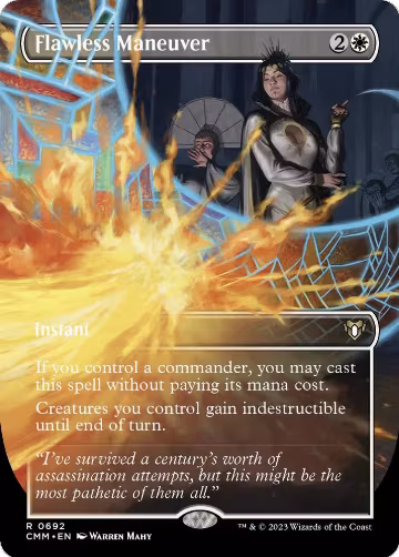 Flawless Maneuver (Borderless) (692), Commander Masters — Magic card price