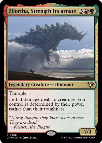 Zilortha, Strength Incarnate (366), Commander Masters — Magic card price