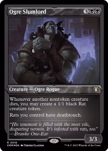 Ogre Slumlord (Foil Etched) (518), Commander Masters — Magic card price
