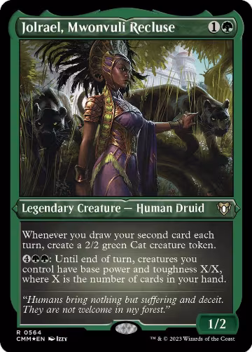 Jolrael, Mwonvuli Recluse (Foil Etched) (564), Commander Masters — Magic card price