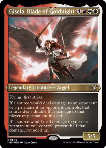 Gisela, Blade of Goldnight (Foil Etched) (579), Commander Masters — Magic card price