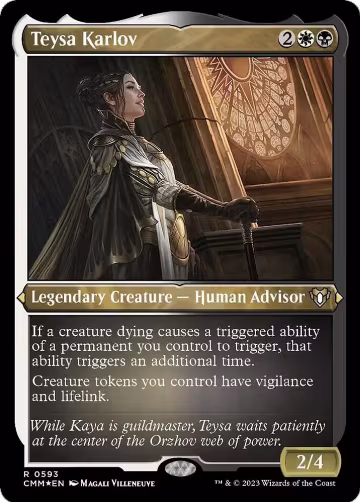 Teysa Karlov (Foil Etched) (593), Commander Masters — Magic card price