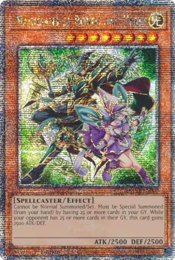 Magicians of Bonds and Unity (Quarter Century Secret Rare) (DUNE-EN000) — card price