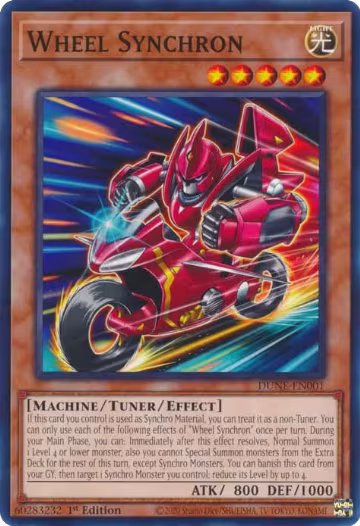 Wheel Synchron (DUNE-EN001), Duelist Nexus — Yu-Gi-Oh! card price