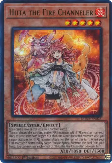 Hiita the Fire Channeler (DUNE-EN026), Duelist Nexus — Yu-Gi-Oh! card price