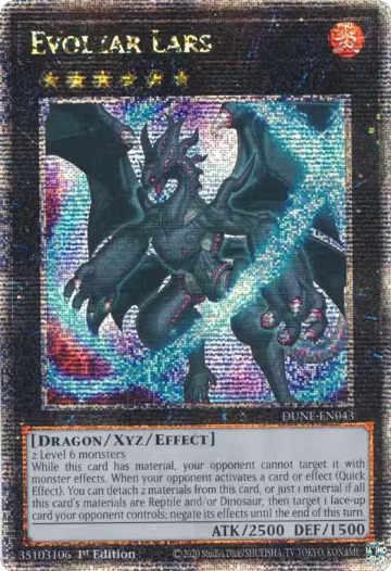 Evolzar Lars (Quarter Century Secret Rare) (DUNE-EN043), Duelist Nexus — Yu-Gi-Oh! card price